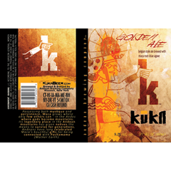 KUKA BLONDE BELGIAN STYLE ALE BREWED WITH MACA ROOT - BEER