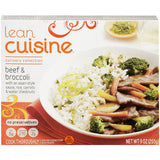 LEAN CUISINE BEEF & BROCCOLI