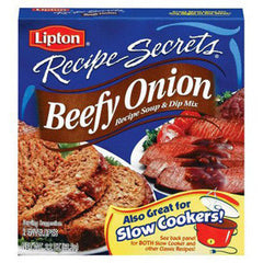 LIPTON RECIPE SECRETS BEEFY ONION SOUP 2 PACK