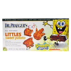 DR PRAEGER'S ALL NATURAL KIDS LITTLES SWEET POTATO