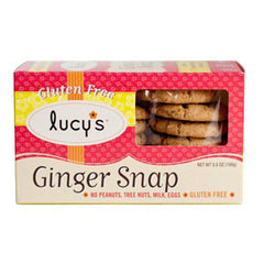 LUCY'S GINGER SNAP - GLUTEN FREE COOKIES