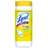 LYSOL DESINGFECTING WIPES LEMON AND LIME