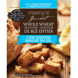 MARCY'S GOURMET WHOLE WHEAT LOW SODIUM CROUTONS