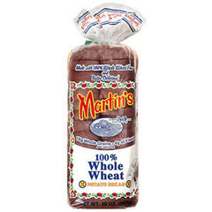 MARTIN'S 100% WHOLE WHEAT POTATO BREAD