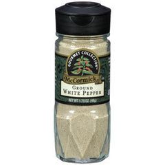 MCCORMICK GOURMET GROUND WHITE PEPPER