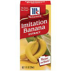 MCCORMICK IMITATION BANANA EXTRACT