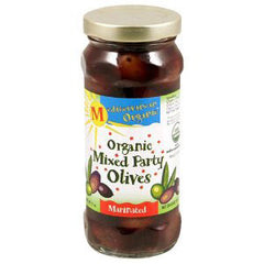 MEDITERRANEAN ORGANIC MIX PARTY OLIVES MARINATED