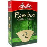 MELITTA BAMBOO COFFEE FILTERS # 2