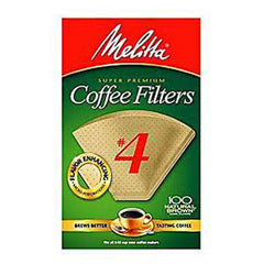 MELITTA NATURAL BROWN NASKET FILTERS