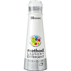 METHOD FREE CLEAR LAUNDRY DETERGENT 50 LOADS