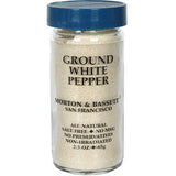 MORTON & BASSETT GROUND WHITE PEPPER