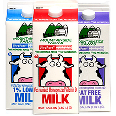 MOUNTAINSIDE  FARMS FILTERED FRESH WHOLE MILK