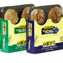 UDI'S DOUBLE CHOCOLATE MUFFINS - GLUTEN FREE ( FROZEN)