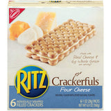 NABISCO CRACKERFULS FOUR CHEESE - FILLED CRACKERS