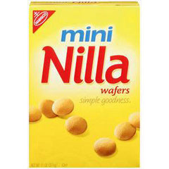 NABISCO MINI NILLA WAFER COOKIES