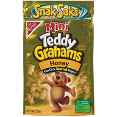 NABISCO MINI TEDDY GRAHAM HONEY - SNACKS CRACKERS