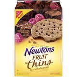 NABISCO NEWTONS FRUIT THINS CHOCOLATE RASPBERRY - CRISPY COOKIES