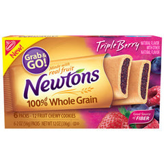 NABISCO NEWTONS TRIPLE BERRY - GRAB & GO CHEWY COOKIES