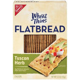 NABISCO WHEAT THINS TUSCAN HERB- FLATBREAD