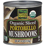 NATIVE FOREST ORGANIC  MUSHROOMS PORTOBELLO