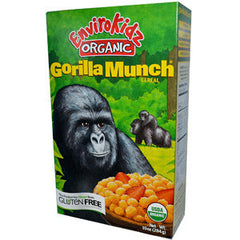 NATURE'S PATH ORGANIC CORN PUFFS GORILLA MUNCH CEREAL