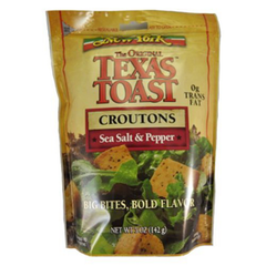 NEW YORK TEXAS TOAST SEA SALT & PEPPER CROUTONS