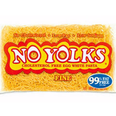 NO YOLKS FINE NOODLES