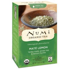 NUMI ORGANIC   MATE LEMON TEA