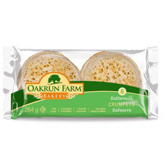 OAKRUN FARM BUTTERMILK CRUMPETS