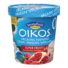 STONY FIELD ORGANIC SUPER FRUITS FROZEN YOGURT