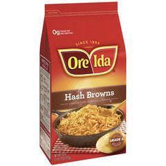 ORE IDA HASH BROWNS COUNTRY STYLE SHREDDED POTATOES