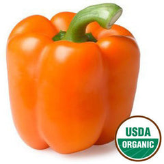 ORGANIC ORANGE BELL PEPPER