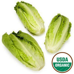 ORGANIC ROMAINE HEARTS