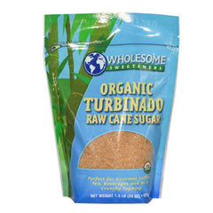 WHOLESOME SWEETENERS ORGANIC TURBINADO RAW CANE SUGAR