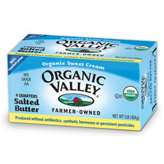 ORGANIC VALLEY ORIGINAL SWEET CREAM SALTED BUTTER