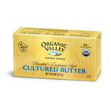 ORGANIC VALLEY UNSALTED - EUROPEAN STYLE CULTURED BUTTER