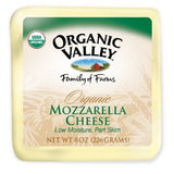 ORGANIC VALLEY ORGANIC MOZZARELLA CHEESE PART SKIM