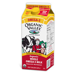 ORGANIC VALLEY WHOLE MILK WITH OMEGA 3