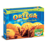 ORTEGA 18 YELLOW CORN TACO SHELLS