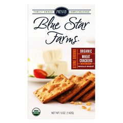 PARTNERS BLUE STAR FARMS ORGANIC WHEAT CRACKERS