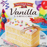 PEPPERIDGE FARM 3 LAYER CAKE - VANILLA