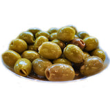 GREEN OLIVES STUFFED WITH GARLIC