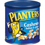 PLANTERS CASHEW HALVES & PIECES