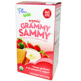 PLUM KIDS ORGANIC GRAMMY SAMMY HONEY GRAHAM & STRAWBERRY YOGURT