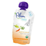 PLUM ORGANIC SECOND BLENDS APPLE & CARROT BABY FOOD