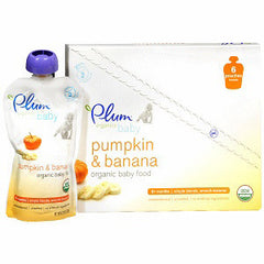 PLUM ORGANIC PUMPKIN & BANANA BABY FOOD