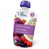 PLUM ORGANIC SECOND BLENDS FRUIT & GRAINS PLUM BERRY & BARLEY BABY FOOD