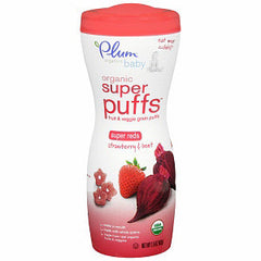 PLUM ORGANIC SUPER PUFFS REDS STRAWBERRIES & BEETS