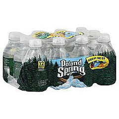 POLAND SPRING WATER  12 PACK - 8 FL OZ