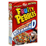 POST FRUIT PEBBLES CEREAL